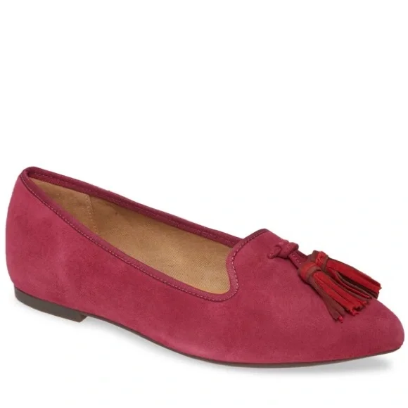 Hush Puppies Sadie Tassel Slip On Flats - Picture 3 of 7